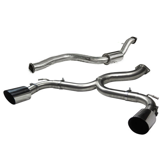 Cobra Sport Ford Focus RS (Mk2) Venom Box Delete Race Cat Back Performance Exhaust - Wayside Performance 