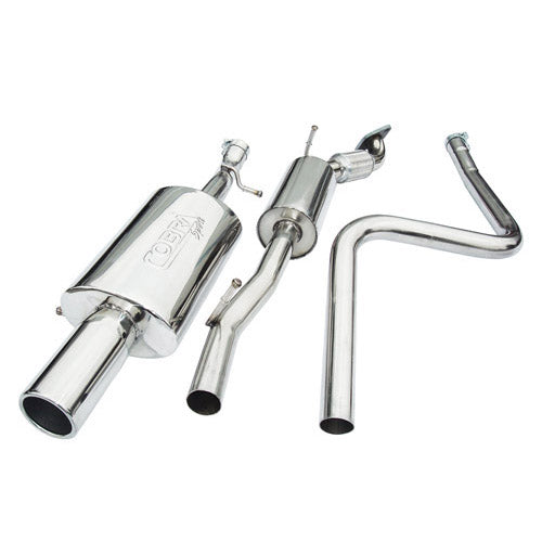 Cobra Sport Ford Fiesta (Mk6) Zetec S Cat Back Performance Exhaust - Wayside Performance 