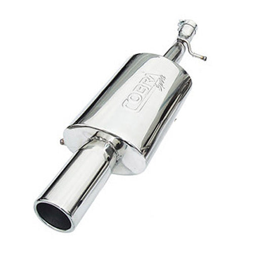 Cobra Sport Ford Fiesta (Mk6) Zetec S Rear Performance Exhaust Box - Wayside Performance 