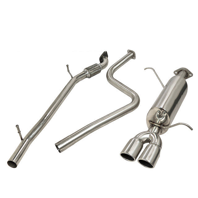 Cobra Sport Ford Fiesta (Mk7) (1.25/1.4/1.6) Cat Back Performance Exhaust - Wayside Performance 