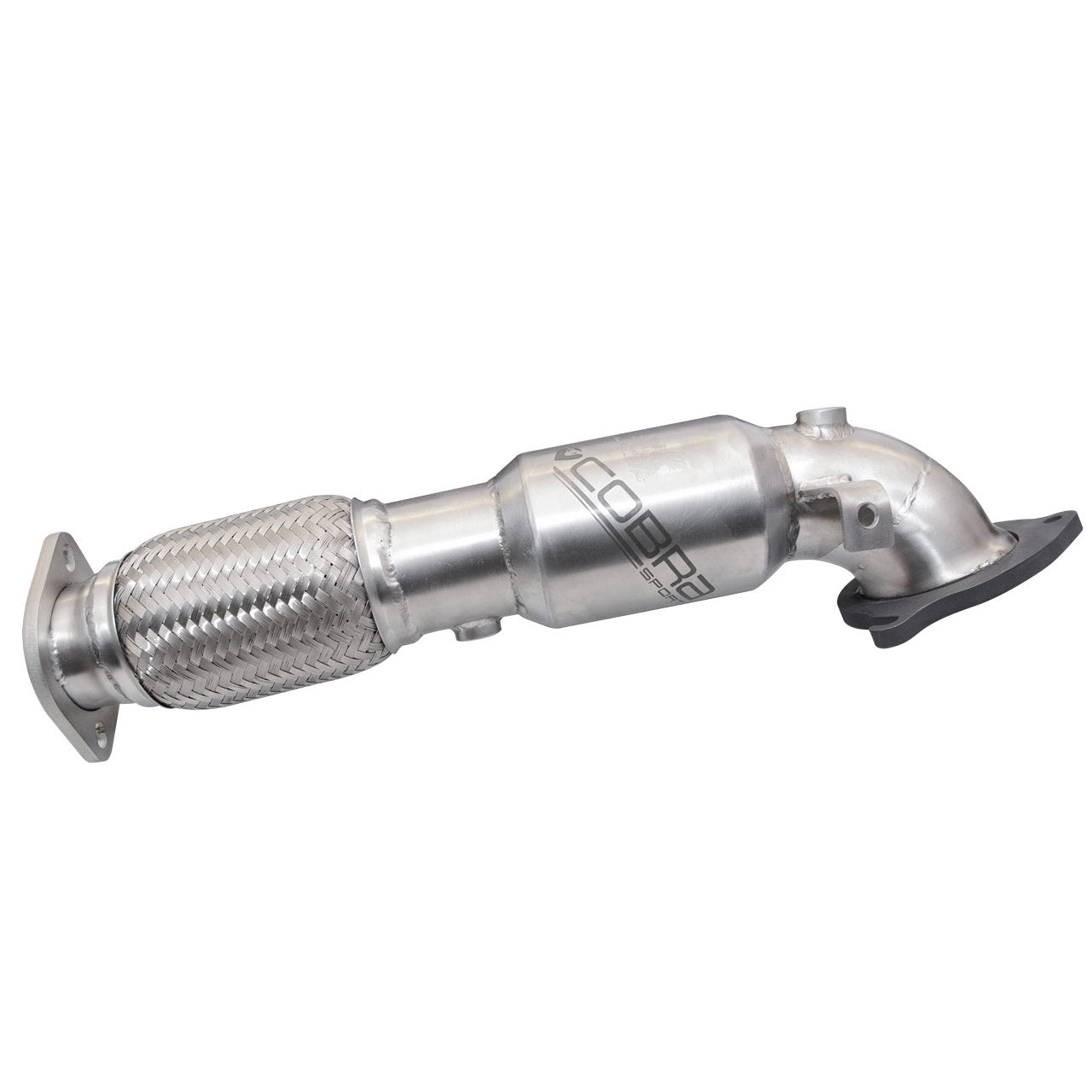 Cobra Sport Ford Fiesta (Mk7) ST 180/200 Front Pipe Sports Cat / De-Cat Performance Exhaust - Wayside Performance 