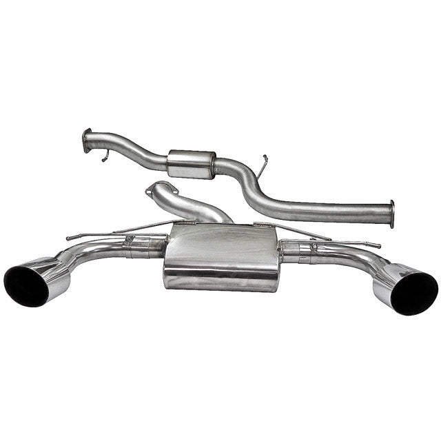 Cobra Sport Ford Focus RS (Mk2) Cat Back Performance Exhaust - Wayside Performance 