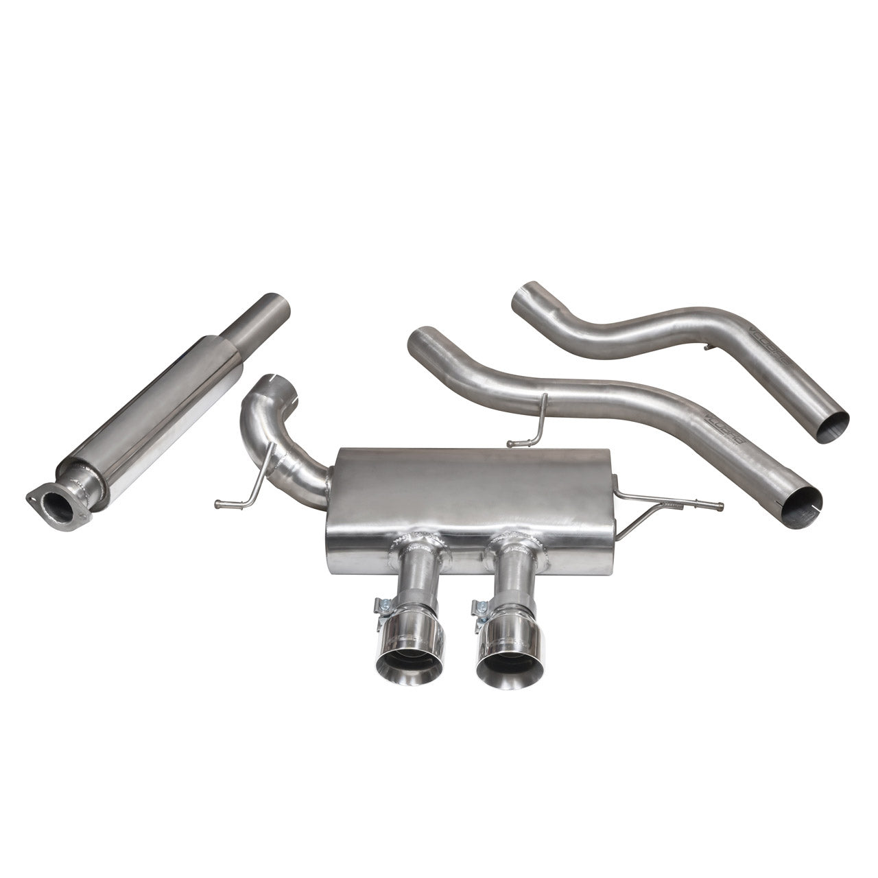 Cobra Sport Ford Focus ST 250 (Mk3) Cat Back Performance Exhaust - Wayside Performance 