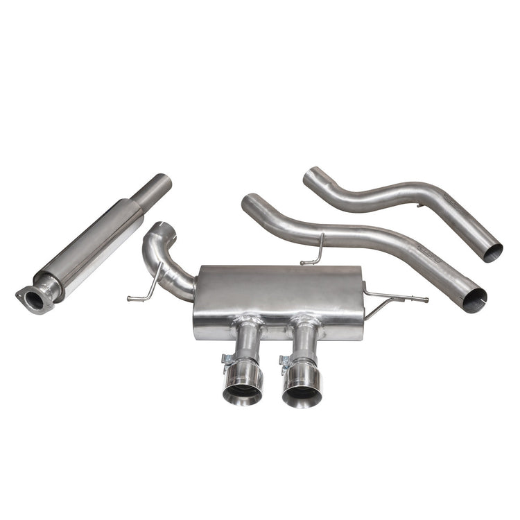 Cobra Sport Ford Focus ST 250 (Mk3) Cat Back Performance Exhaust - Wayside Performance 