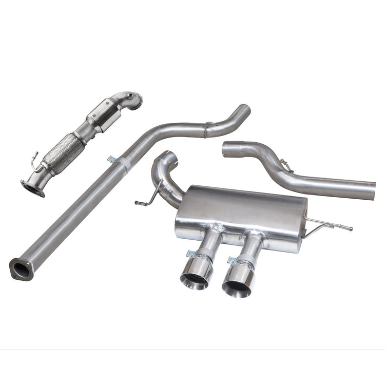 Cobra Sport Ford Focus ST 250 (Mk3) Turbo Back Performance Exhaust - Wayside Performance 