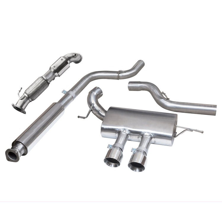 Cobra Sport Ford Focus ST 250 (Mk3) Turbo Back Performance Exhaust - Wayside Performance 
