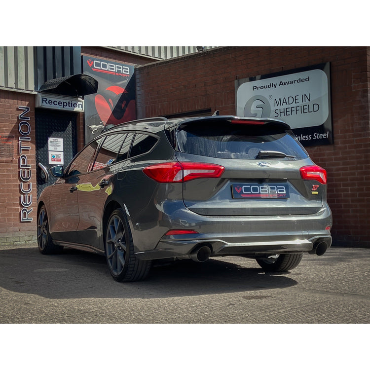 Ford Focus ST Estate (Mk4) Cat Back Performance Exhaust - Wayside Performance 