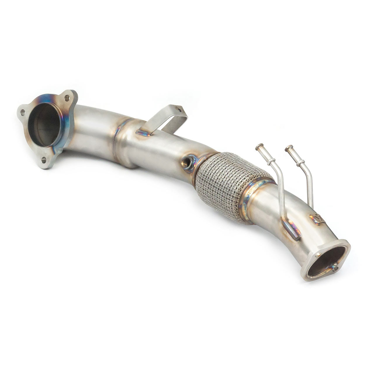 Cobra Sport Ford Focus ST (Mk4) Front Downpipe Sports Cat / De-Cat Performance Exhaust - Wayside Performance 