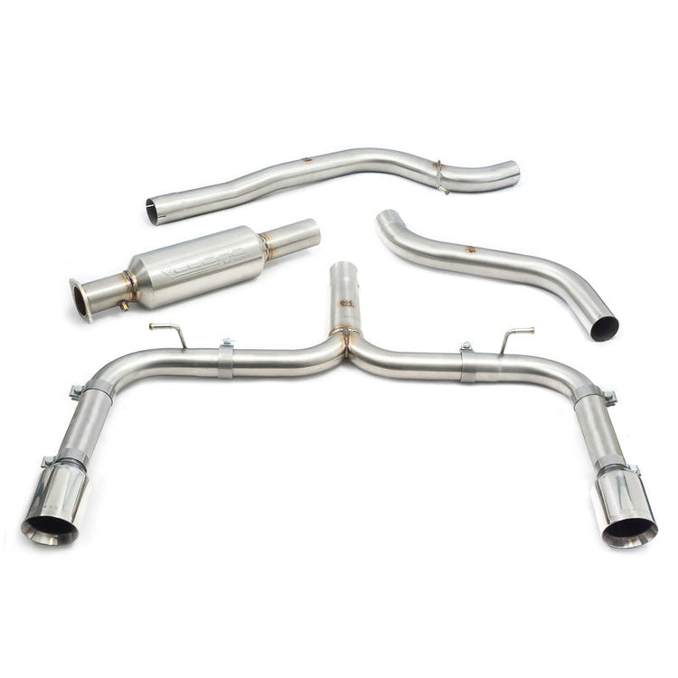 Cobra Sport Ford Focus ST Estate (Mk4) Venom Box Delete Race Cat Back Performance Exhaust - Wayside Performance 