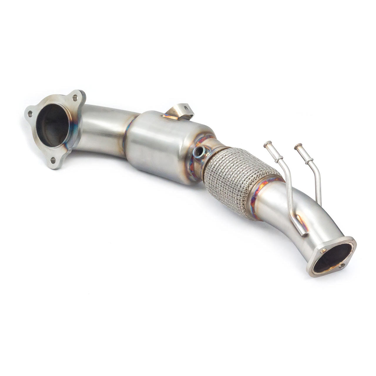 Cobra Sport Ford Focus ST (Mk4) Front Downpipe Sports Cat / De-Cat Performance Exhaust - Wayside Performance 