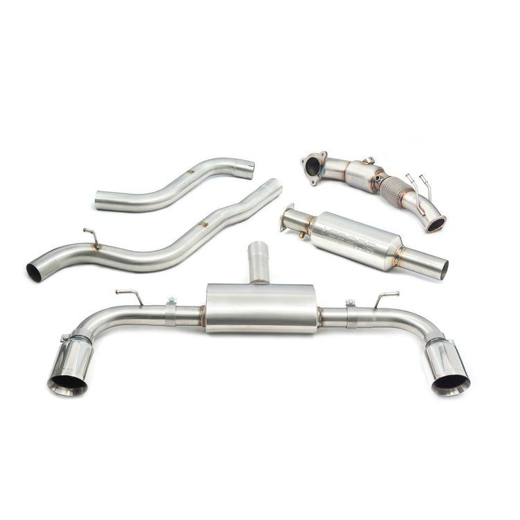 Cobra Sport Ford Focus ST (Mk4) Turbo Back Performance Exhaust - Wayside Performance 