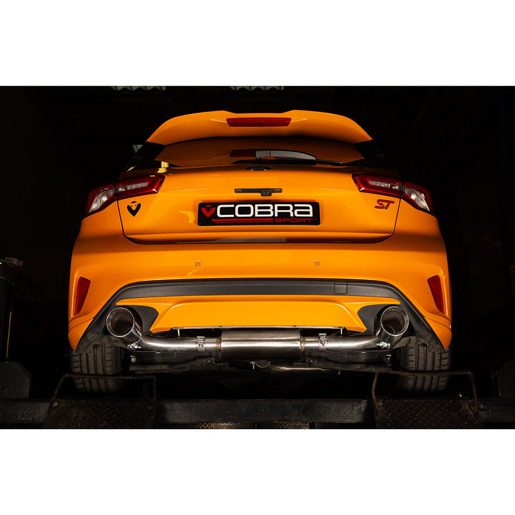 Cobra Sport Ford Focus ST (Mk4) Turbo Back Performance Exhaust - Wayside Performance 