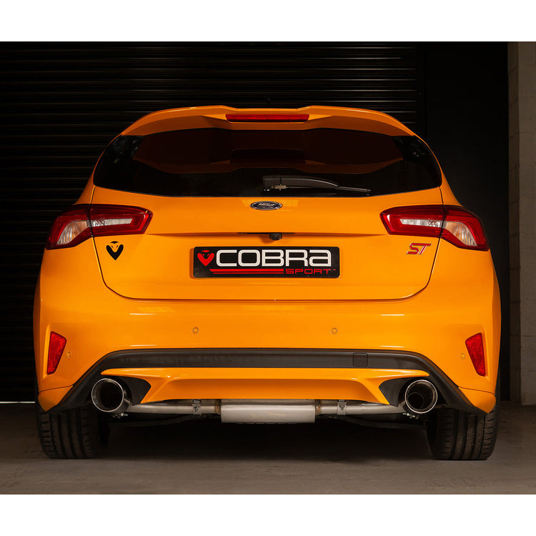 Cobra Sport Ford Focus ST (Mk4) Cat Back Performance Exhaust - Wayside Performance 