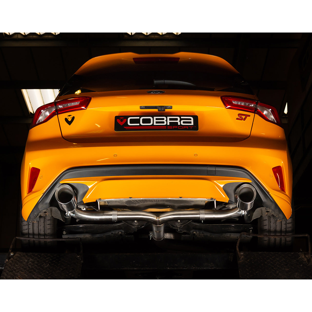 Cobra Sport Ford Focus ST (Mk4) Box Delete Race GPF-Back Performance Exhaust - Wayside Performance 