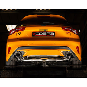 Cobra Sport Ford Focus ST (Mk4) Venom Box Delete Race Cat Back Performance Exhaust - Wayside Performance 