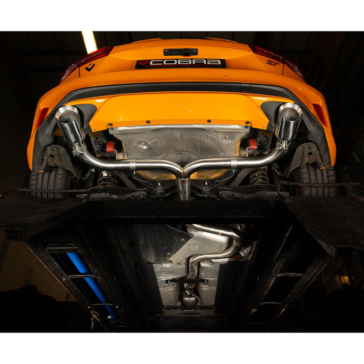 Cobra Sport Ford Focus ST (Mk4) Box Delete Race GPF-Back Performance Exhaust - Wayside Performance 