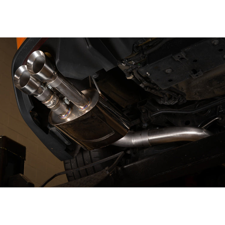 Cobra Sport Ford Mustang 5.0 V8 GT (2018>) Facelift 3" Valved Cat Back Performance Exhaust - Wayside Performance 