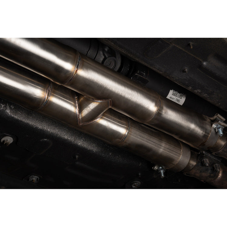Cobra Sport Ford Mustang 5.0 V8 GT (2018>) Facelift 3" Valved Cat Back Performance Exhaust - Wayside Performance 