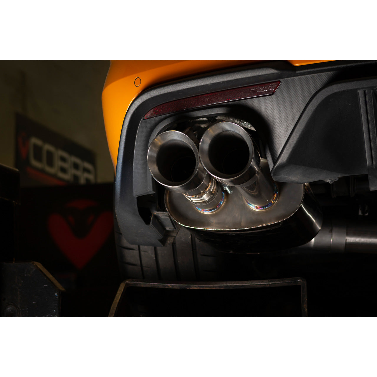 Cobra Sport Ford Mustang 5.0 V8 GT (2018>) Facelift 3" Valved Cat Back Performance Exhaust - Wayside Performance 