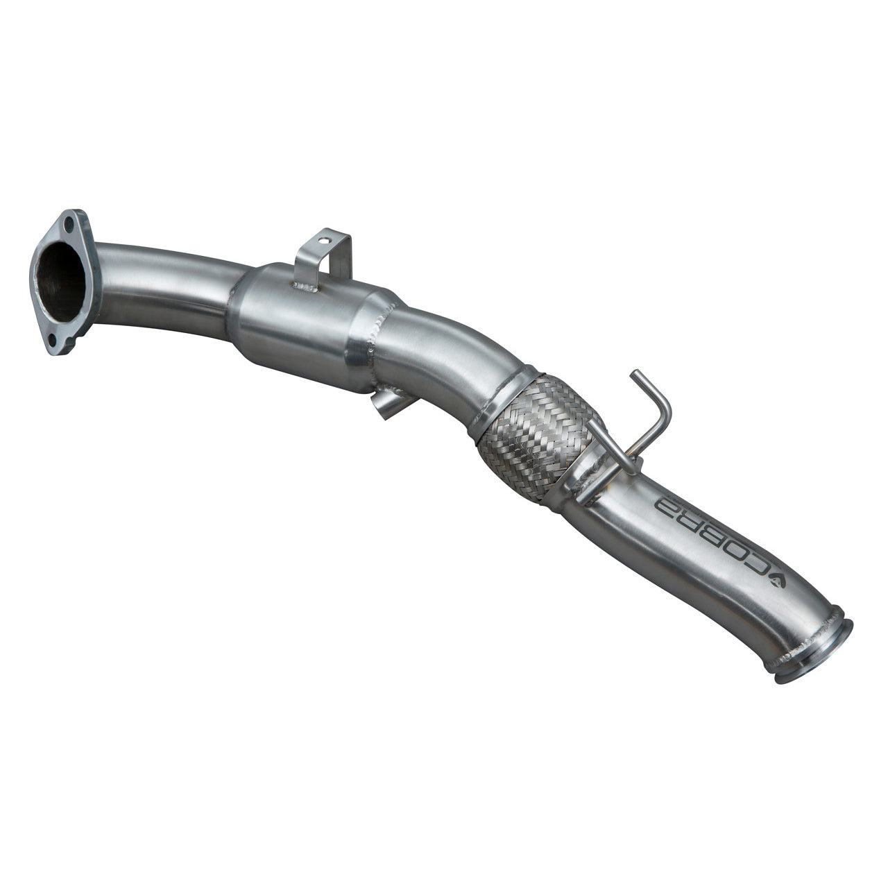 Cobra Sport Ford Focus RS (MK3) Downpipe Sports Cat / De-Cat Performance Exhaust - Wayside Performance 