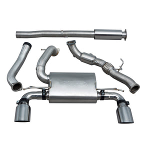 Cobra Sport Ford Focus RS (MK3) Turbo Back Performance Exhaust - Wayside Performance 