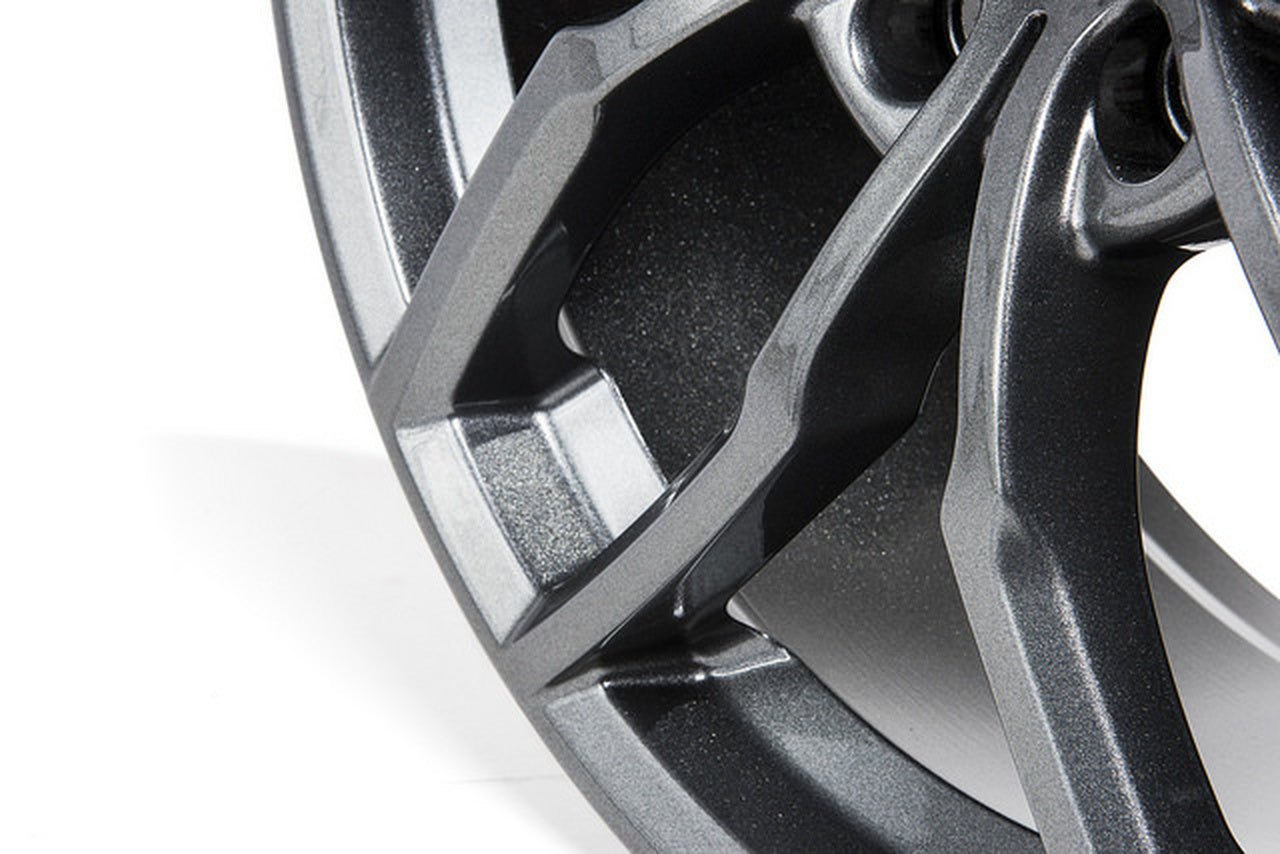 Racingline R360 8.5J x 19inch Alloy Wheels - Gunmetal Grey - Wayside Performance 