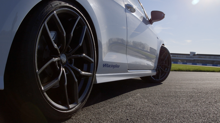 Racingline R360 8.5J x 19inch Alloy Wheels - Gunmetal Grey - Wayside Performance 