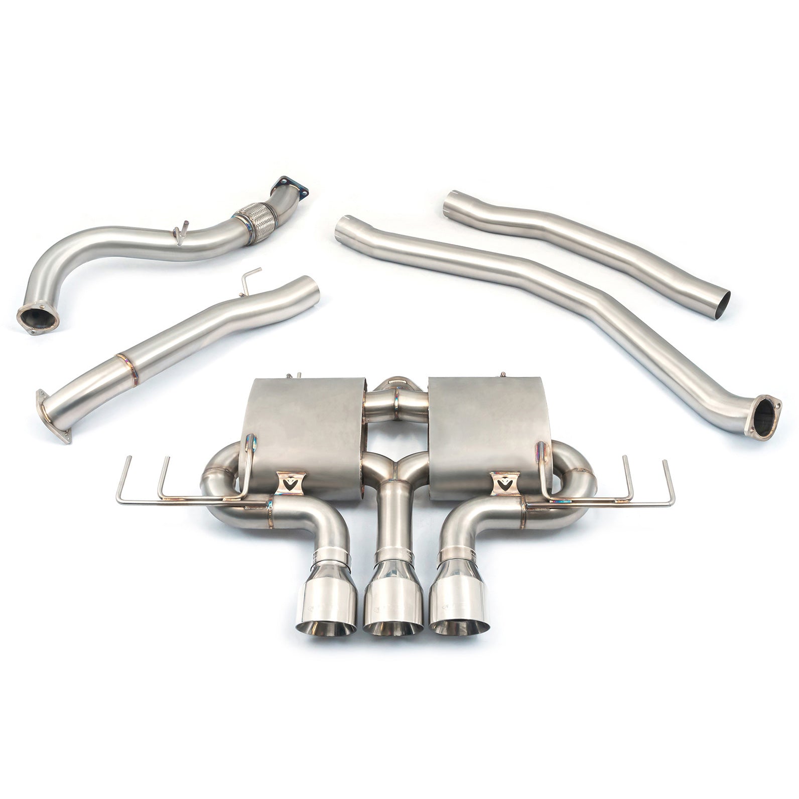 Cobra Sport Honda Civic Type R (FK8) RHD Pre-GPF Models Cat Back Performance Exhaust - Wayside Performance 