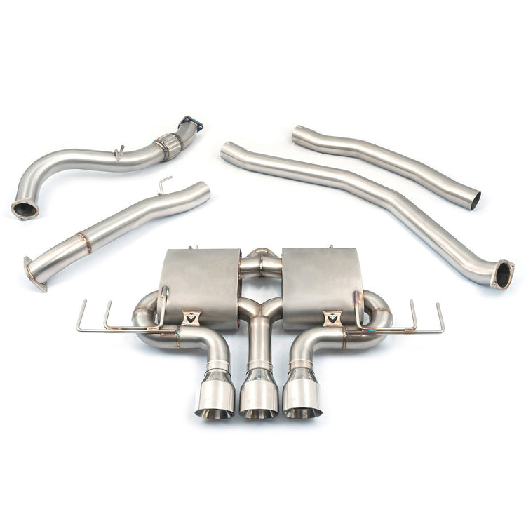 Cobra Sport Honda Civic Type R (FK8) RHD Pre-GPF Models Cat Back Performance Exhaust - Wayside Performance 
