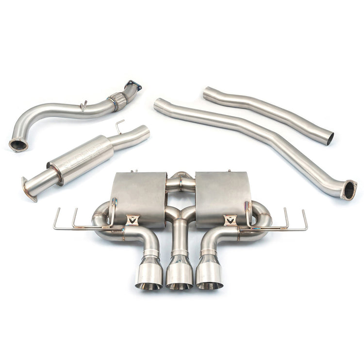 Cobra Sport Honda Civic Type R (FK8) RHD Pre-GPF Models Cat Back Performance Exhaust - Wayside Performance 