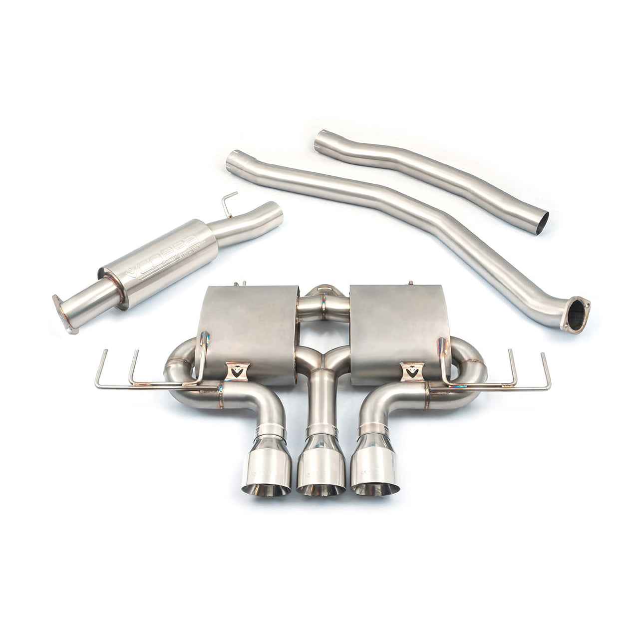 Cobra Sport Honda Civic Type R (FK8) RHD GPF & LHD Models Front Flex Back Performance Exhaust - Wayside Performance 