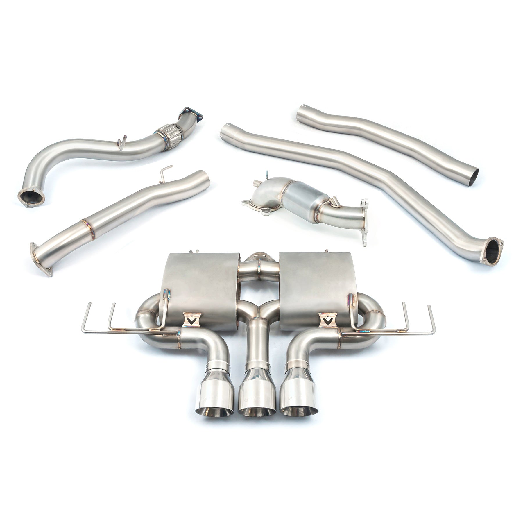 Cobra Sport Honda Civic Type R (FK8) RHD (Pre-GPF) Turbo Back Performance Exhaust - Wayside Performance 