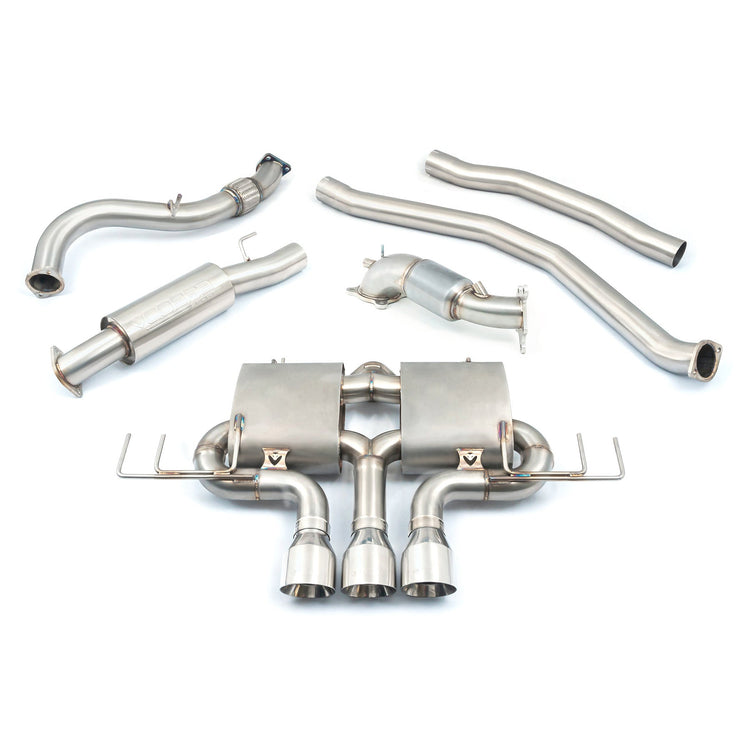 Cobra Sport Honda Civic Type R (FK8) RHD (Pre-GPF) Turbo Back Performance Exhaust - Wayside Performance 
