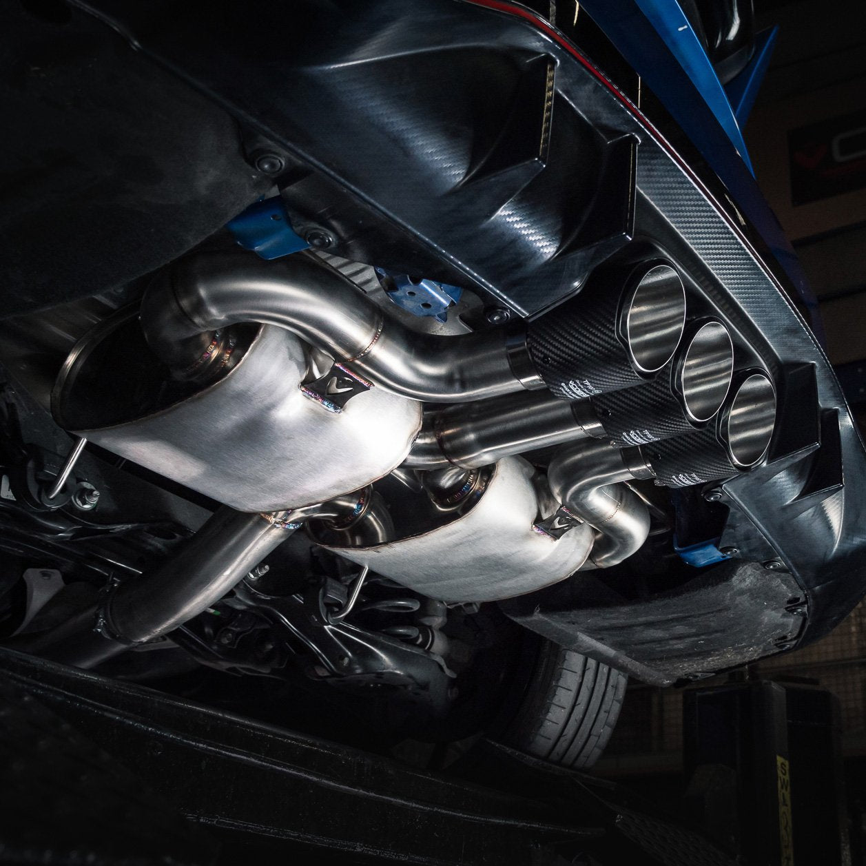 Cobra Sport Honda Civic Type R (FK8) RHD (Pre-GPF) Turbo Back Performance Exhaust - Wayside Performance 