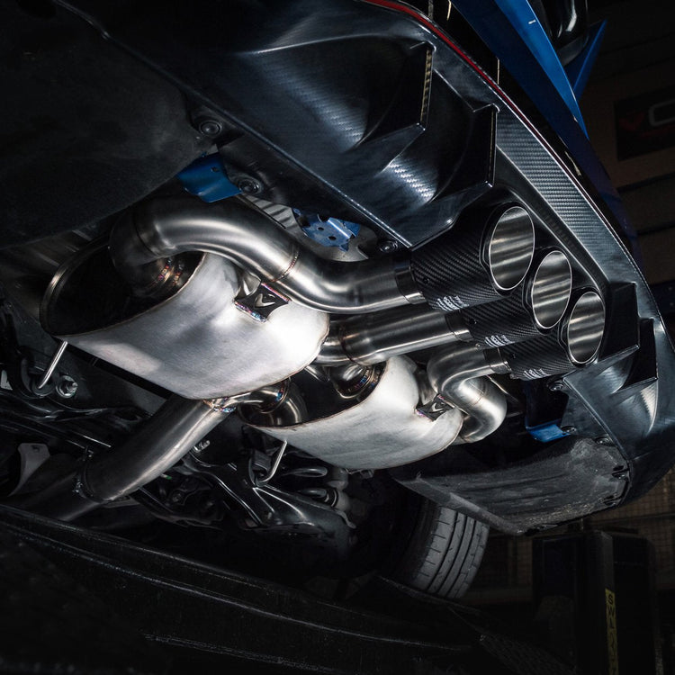 Cobra Sport Honda Civic Type R (FK8) RHD (Pre-GPF) Turbo Back Performance Exhaust - Wayside Performance 