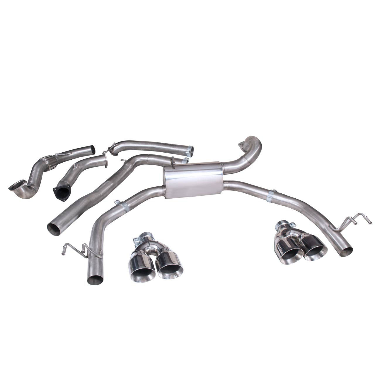 Cobra Sport Honda Civic Type R (FK2) Cat Back Performance Exhaust - Wayside Performance 