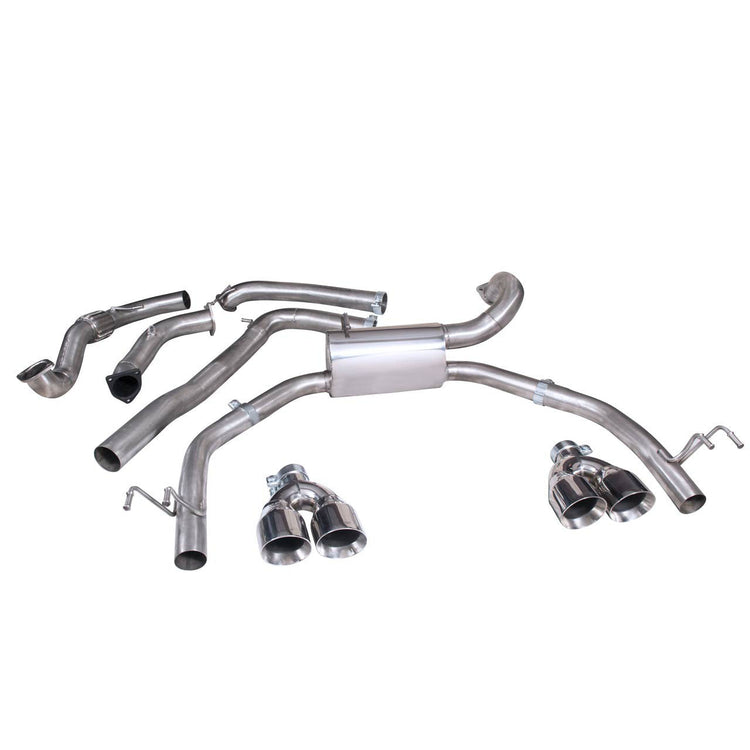 Cobra Sport Honda Civic Type R (FK2) Cat Back Performance Exhaust - Wayside Performance 