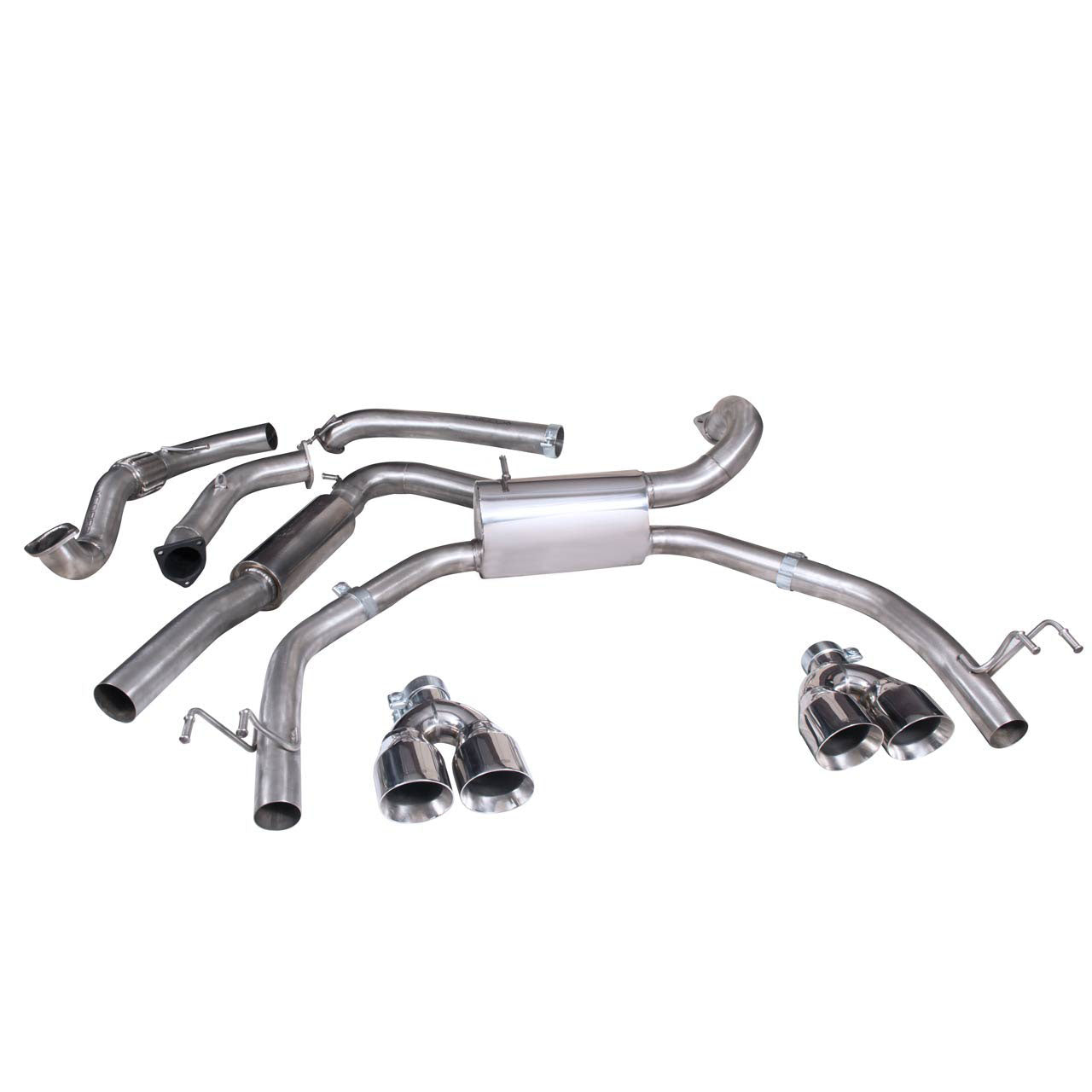 Cobra Sport Honda Civic Type R (FK2) Cat Back Performance Exhaust - Wayside Performance 