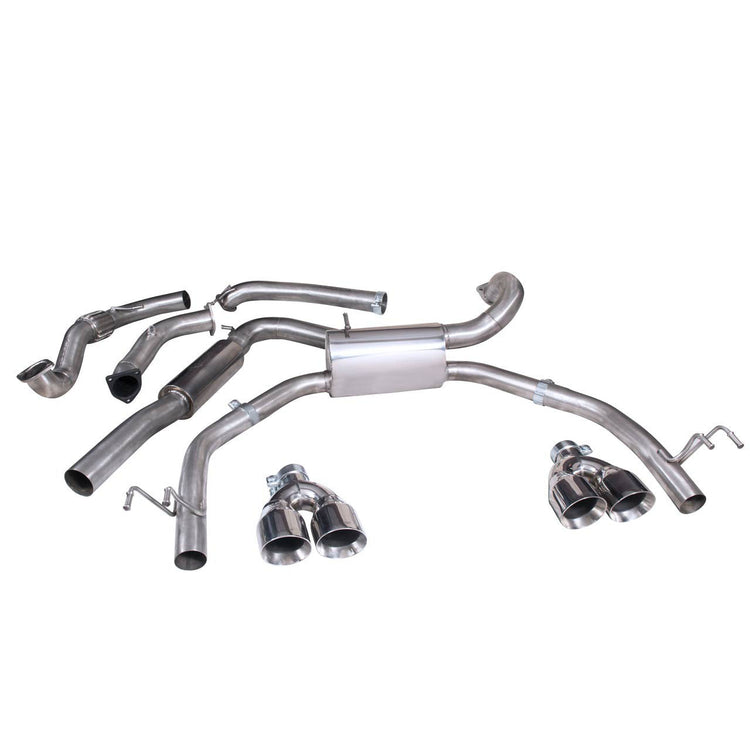 Cobra Sport Honda Civic Type R (FK2) Cat Back Performance Exhaust - Wayside Performance 