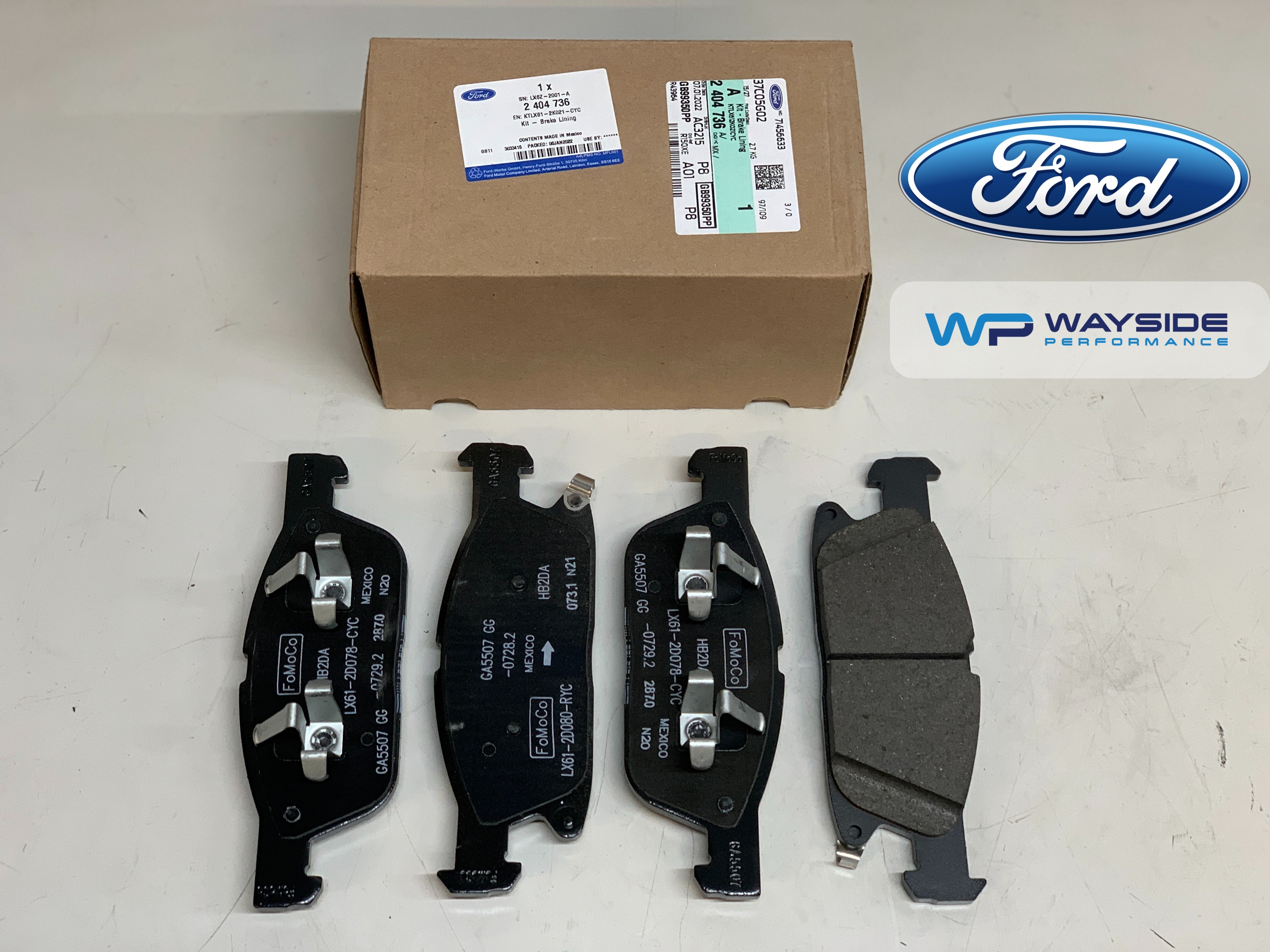 Ford Focus MK4 ST Front Brake Pads - Wayside Performance 