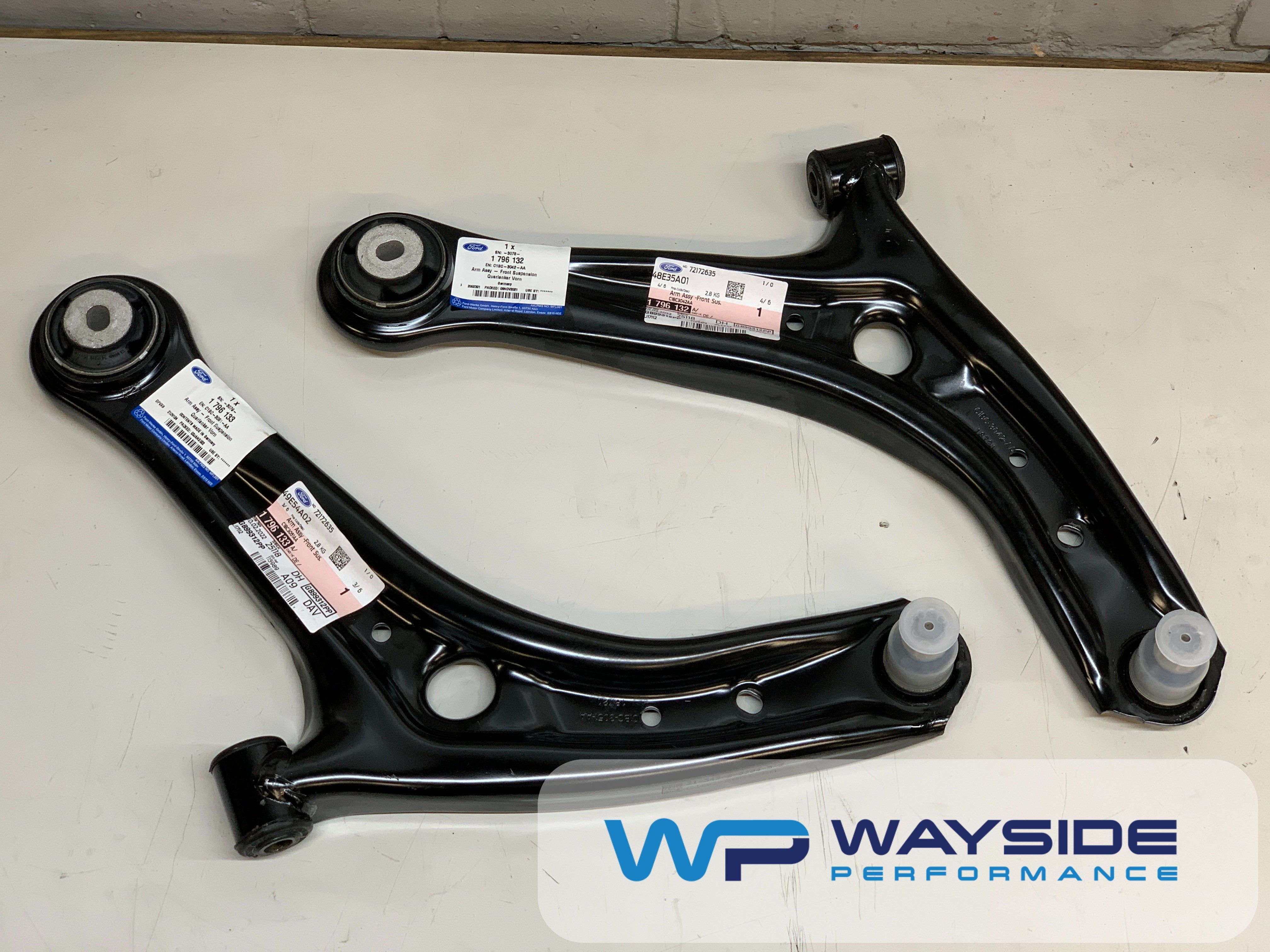 Ford Mk 7 Fiesta ST180 front lower control arm assembly - Wayside Performance 