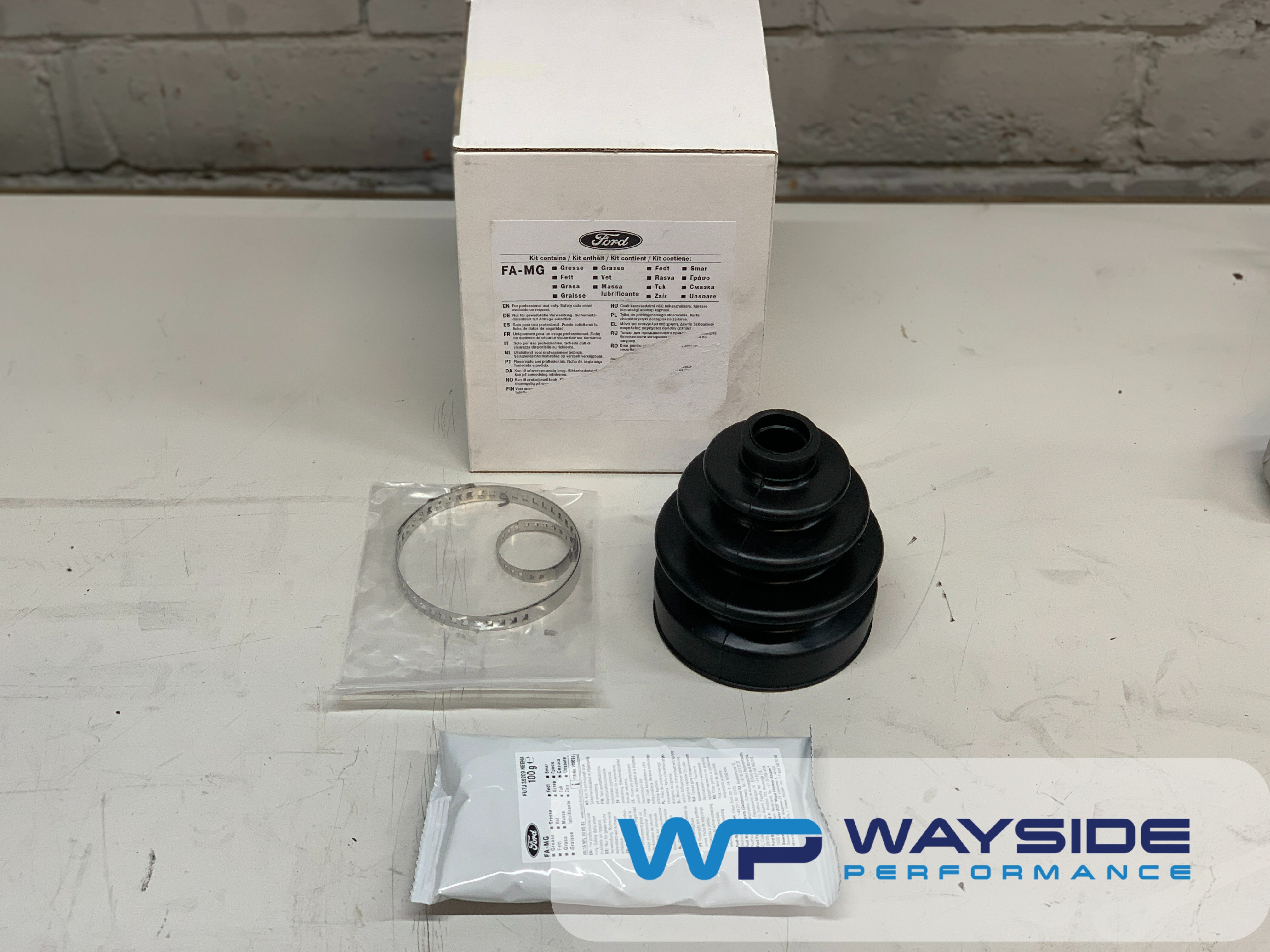 Ford Fiesta Mk 7 ST/ST180 Genuine Ford Offside/Nearside Driveshaft outer CV boot - Wayside Performance 