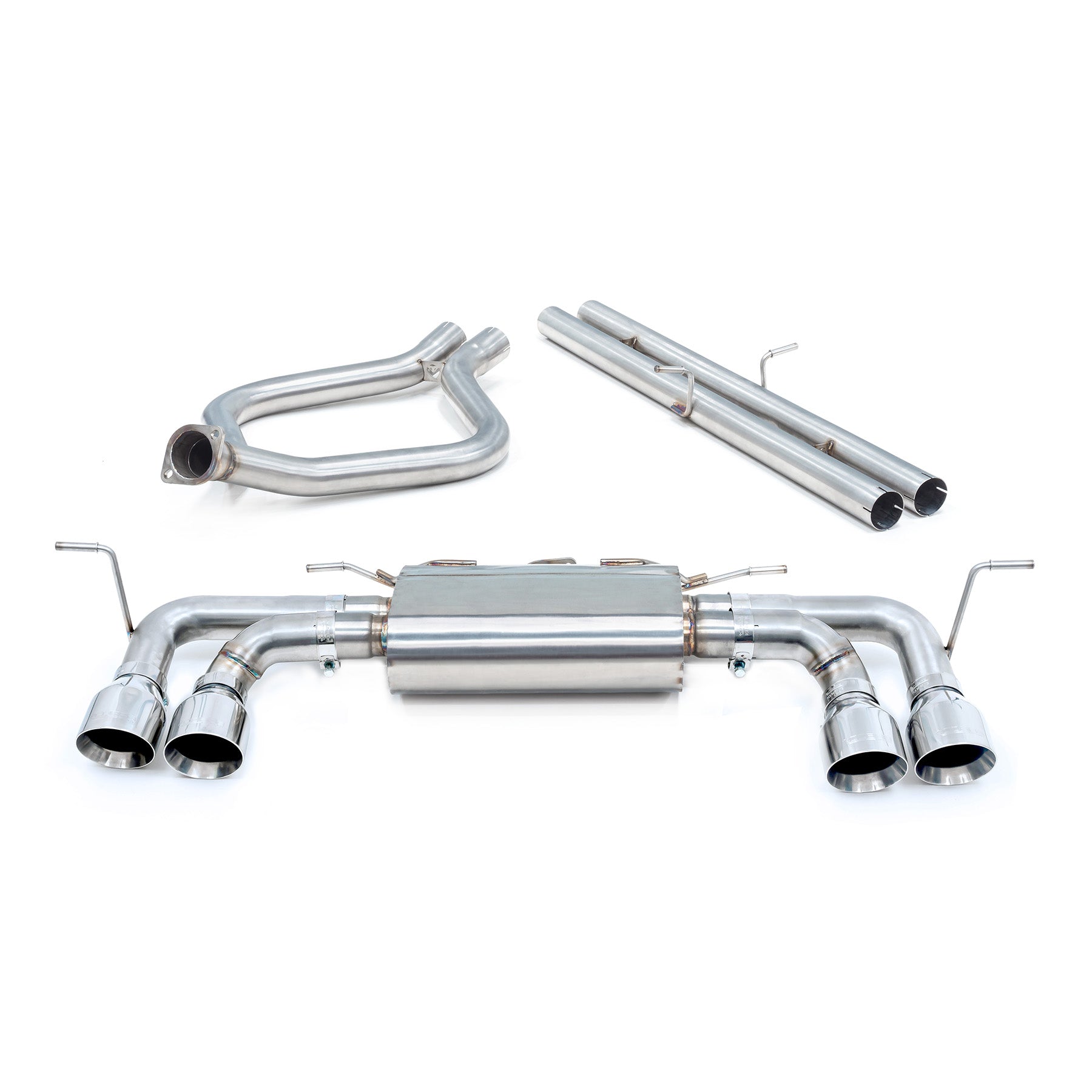 Cobra Sport Land Rover Defender 110 V8 P525 (21>) Non-Valved Race GPF/PPF Back Performance Exhaust - Wayside Performance 