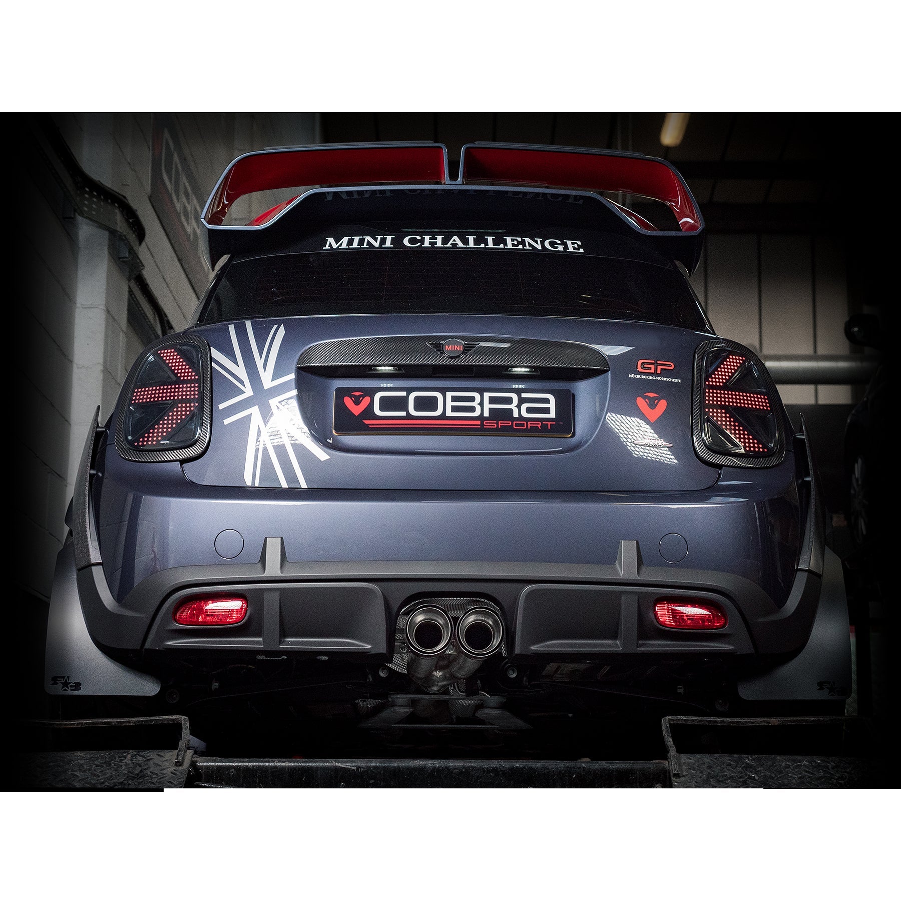 Cobra Sport Mini GP3 (Mk3) JCW (F56) Sports Cat / De-Cat Downpipe Performance Exhaust - Wayside Performance 