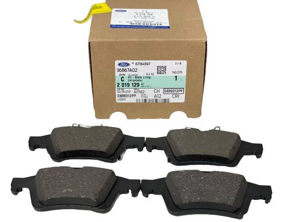 Genuine Ford Rear Brake Pad Set - MK3 Focus RS - Wayside Performance 