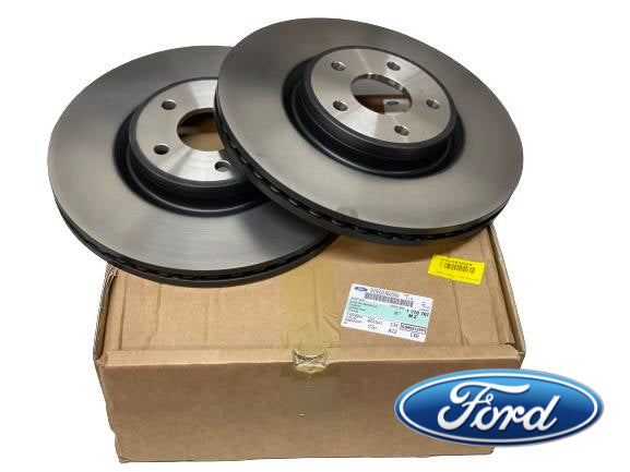 Genuine Ford MK3 Focus ST ST250 Front brake discs pair - Wayside Performance 
