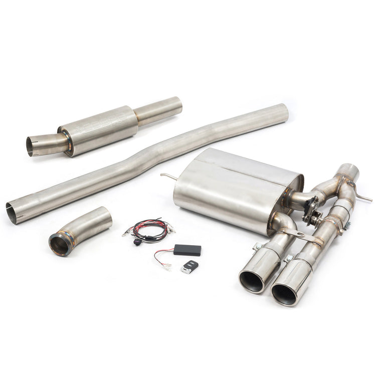 Cobra Sport Mini GP3 (Mk3) JCW (F56) 3" Valved Cat Back Performance Exhaust - Wayside Performance 