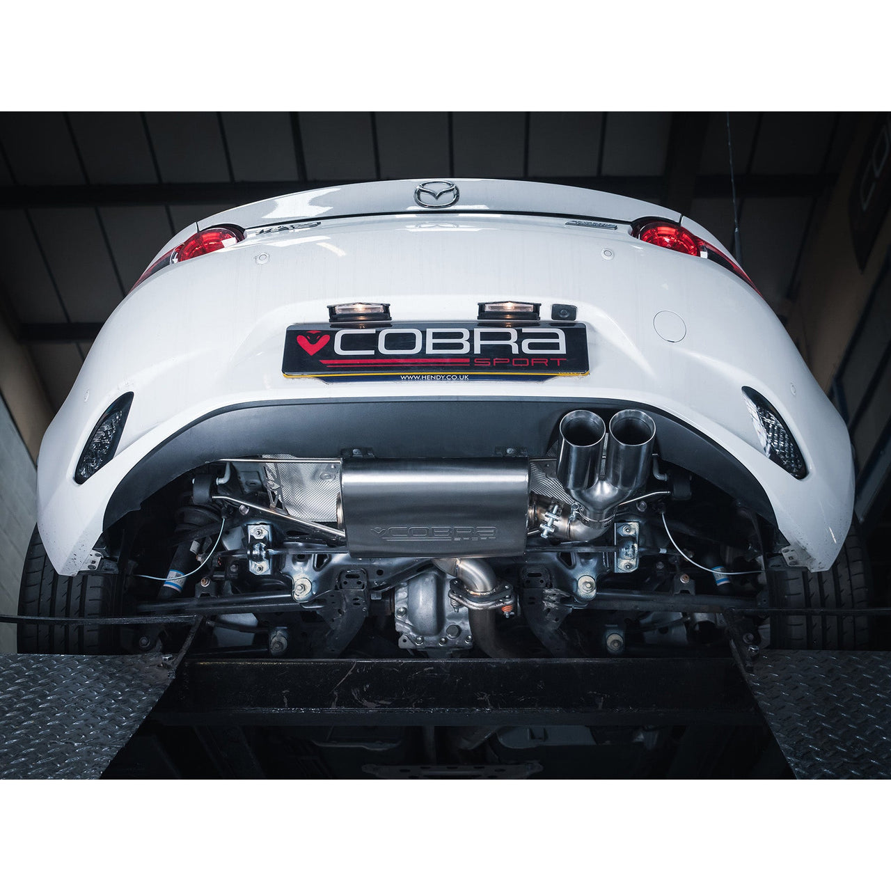 Cobra Sport Mazda MX-5 (ND) Mk4 Race Rear Axle Back Performance Exhaust - Wayside Performance 