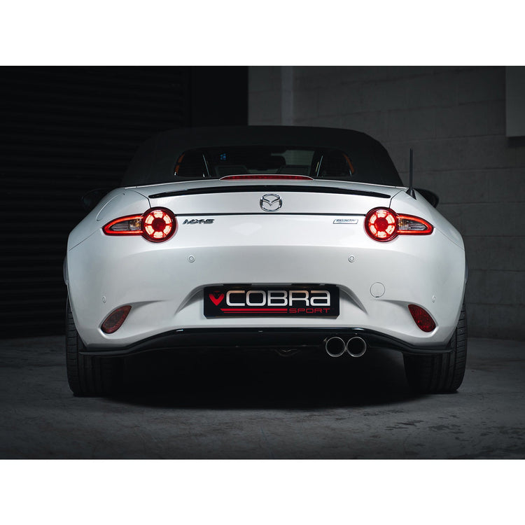 Cobra Sport Mazda MX-5 (ND) Mk4 Race Rear Axle Back Performance Exhaust - Wayside Performance 