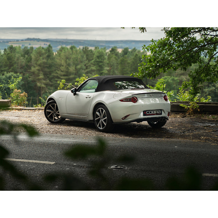 Cobra Sport Mazda MX-5 (ND) Mk4 Race Rear Axle Back Performance Exhaust - Wayside Performance 